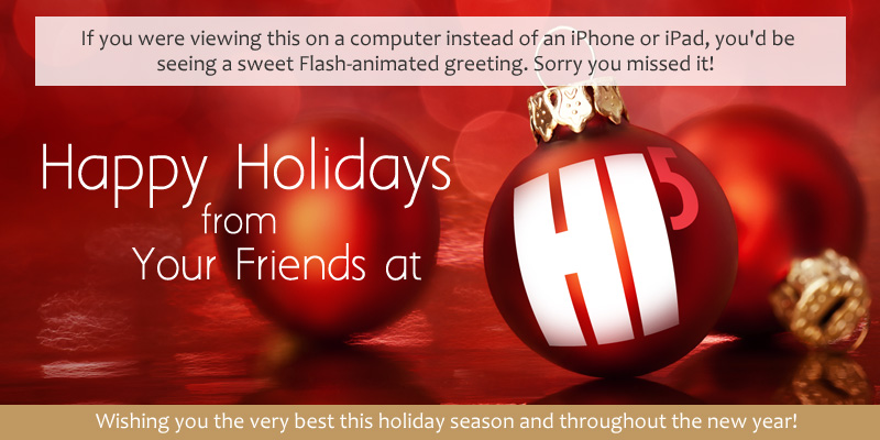 Happy Holidays from HiFive